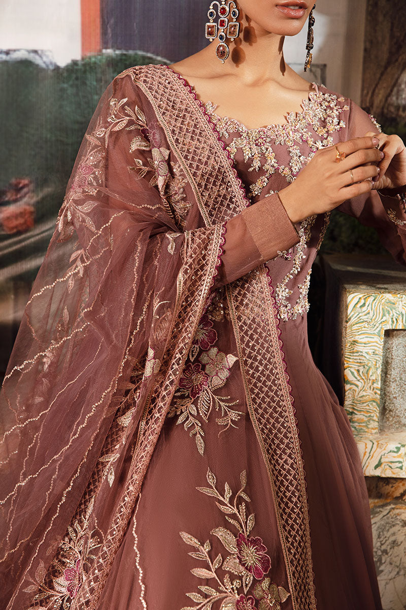 Mushq | Irha Kalidaar Chiffon Pret | ZEYA - House Of Anaya