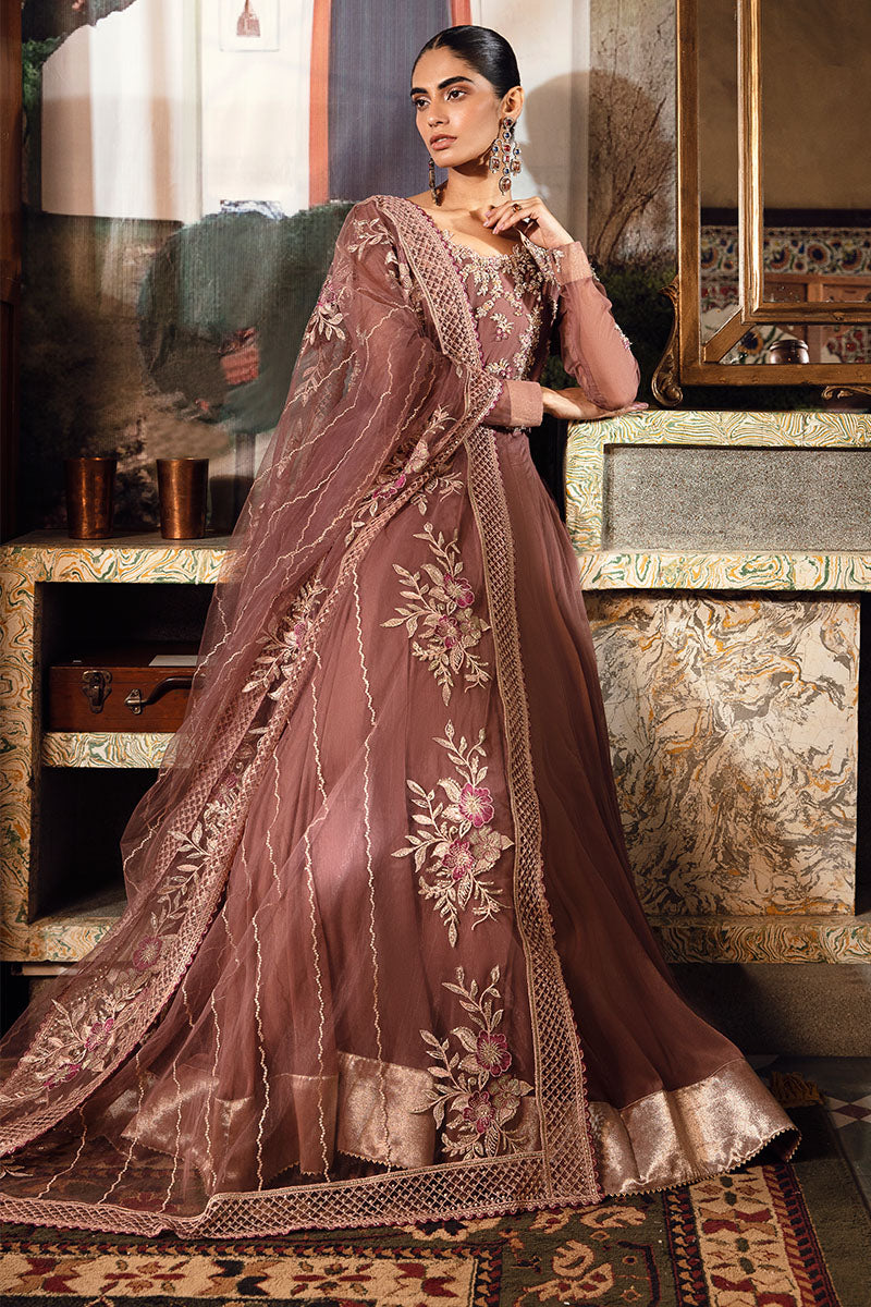 Mushq | Irha Kalidaar Chiffon Pret | ZEYA - House Of Anaya
