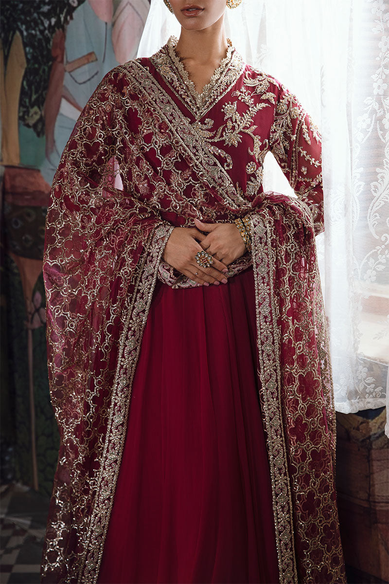 Mushq | Irha Kalidaar Chiffon Pret | NYRA - House Of Anaya