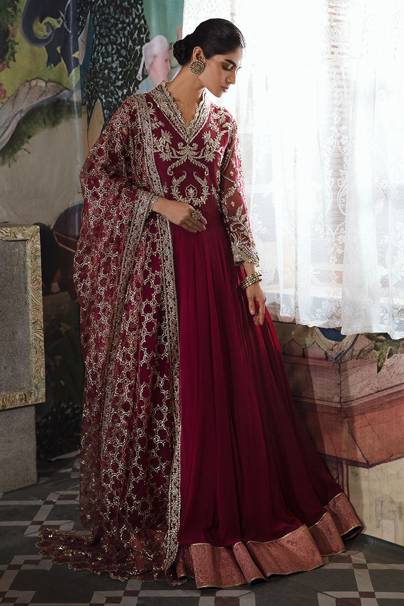 Mushq | Irha Kalidaar Chiffon Pret | NYRA - House Of Anaya