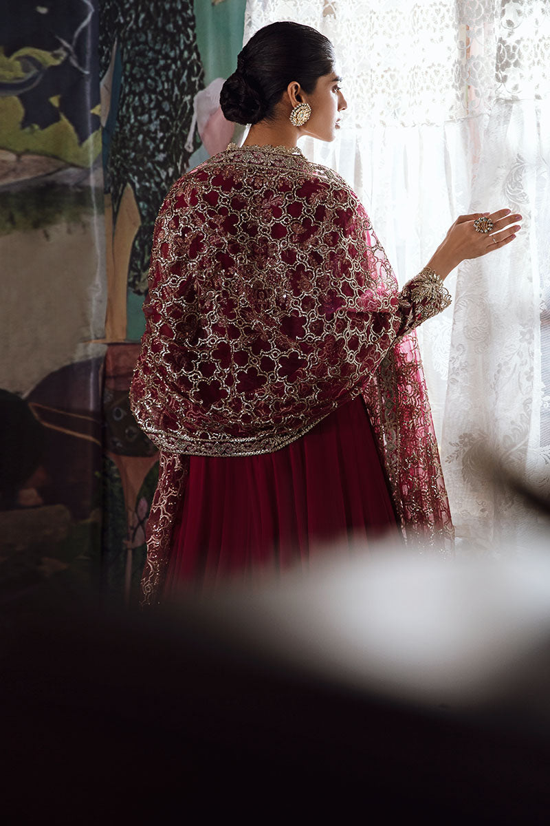 Mushq | Irha Kalidaar Chiffon Pret | NYRA - House Of Anaya