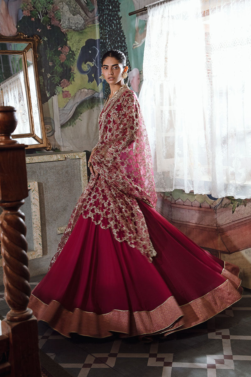 Mushq | Irha Kalidaar Chiffon Pret | NYRA - House Of Anaya