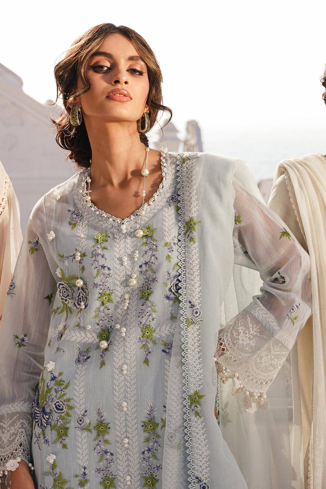 Sana Safinaz | Muzlin Spring 24 | M241-001B-CX - House Of Anaya