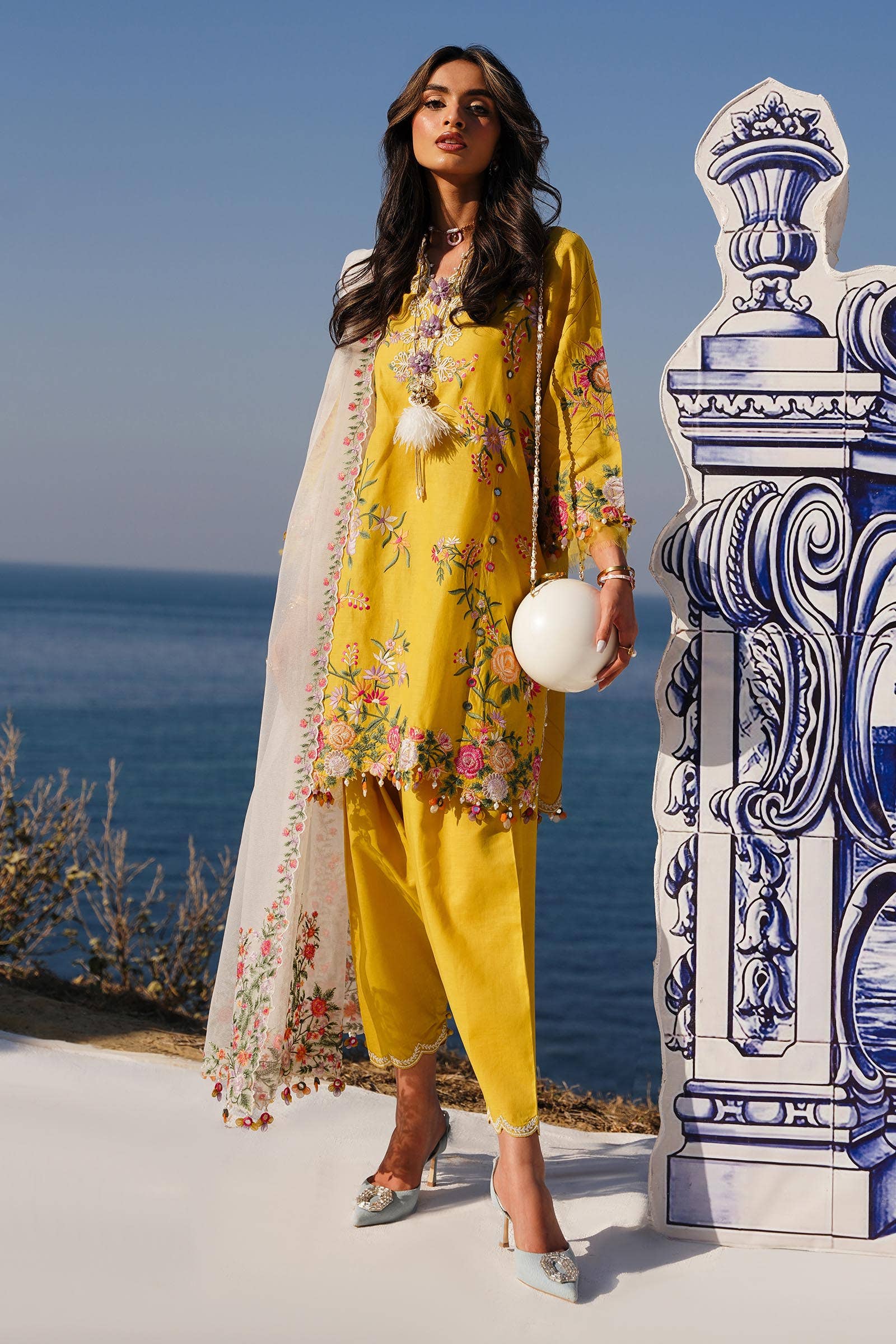 Sana Safinaz | Muzlin Spring 24 | M241-002A-CX - House Of Anaya