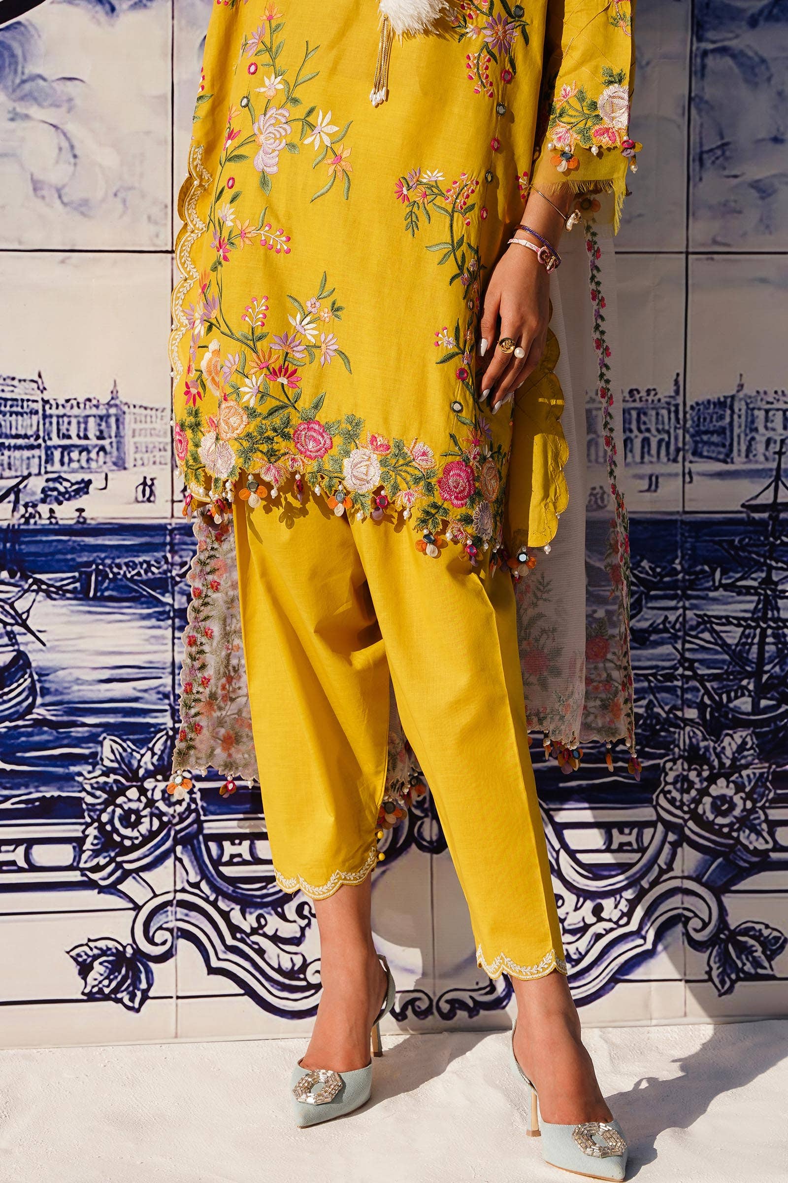 Sana Safinaz | Muzlin Spring 24 | M241-002A-CX - House Of Anaya