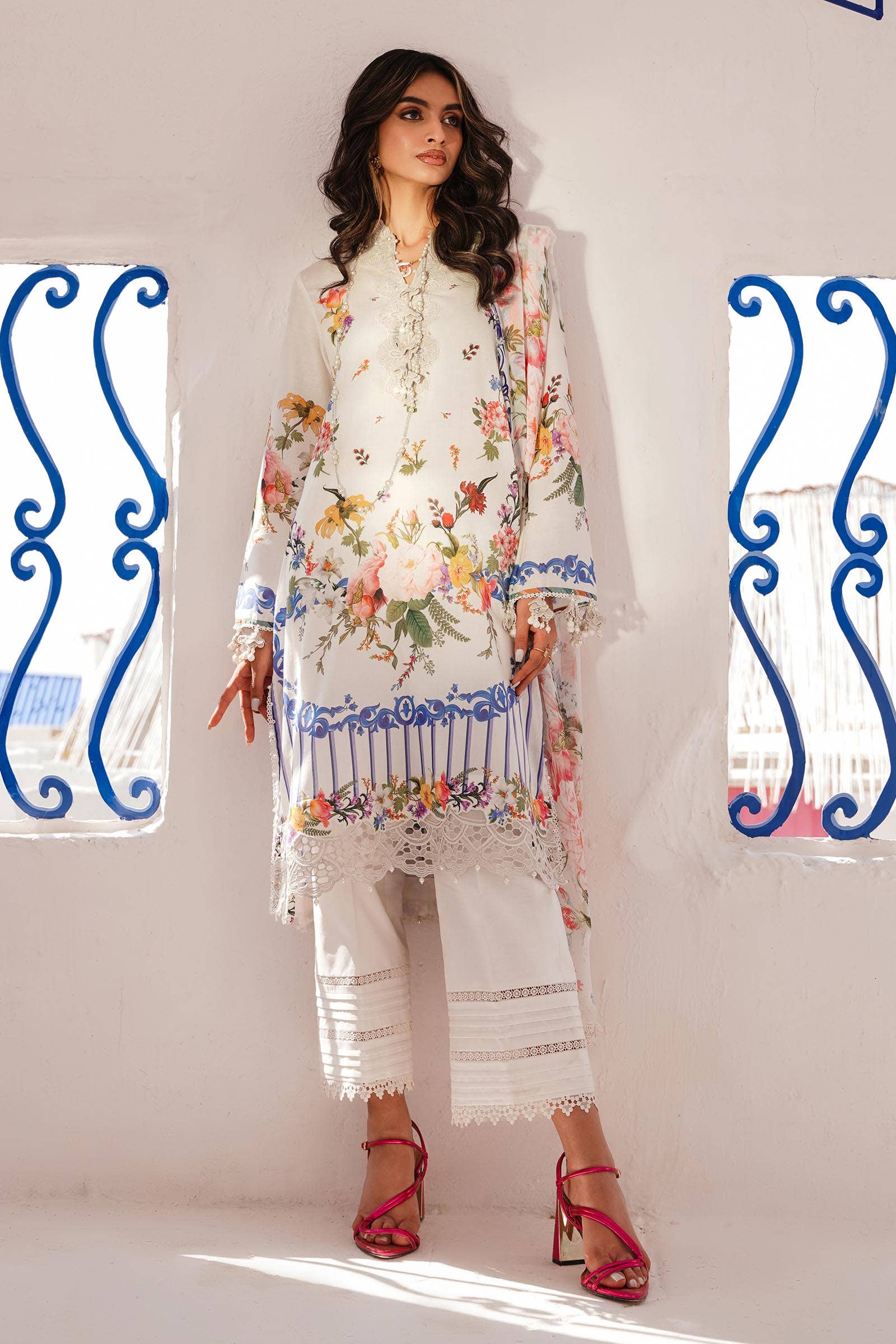 Sana Safinaz | Muzlin Spring 24 | M241-012A-CI - House Of Anaya