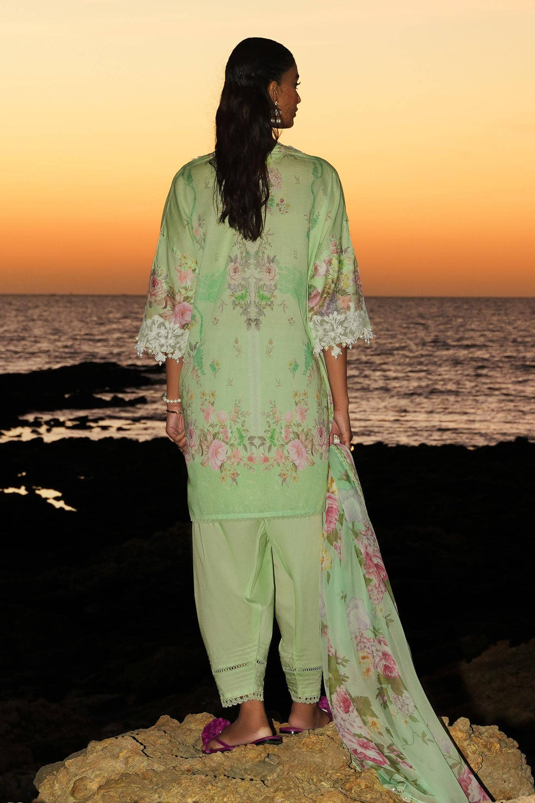 Sana Safinaz | Muzlin Spring 24 | M241-013B-CI - House Of Anaya