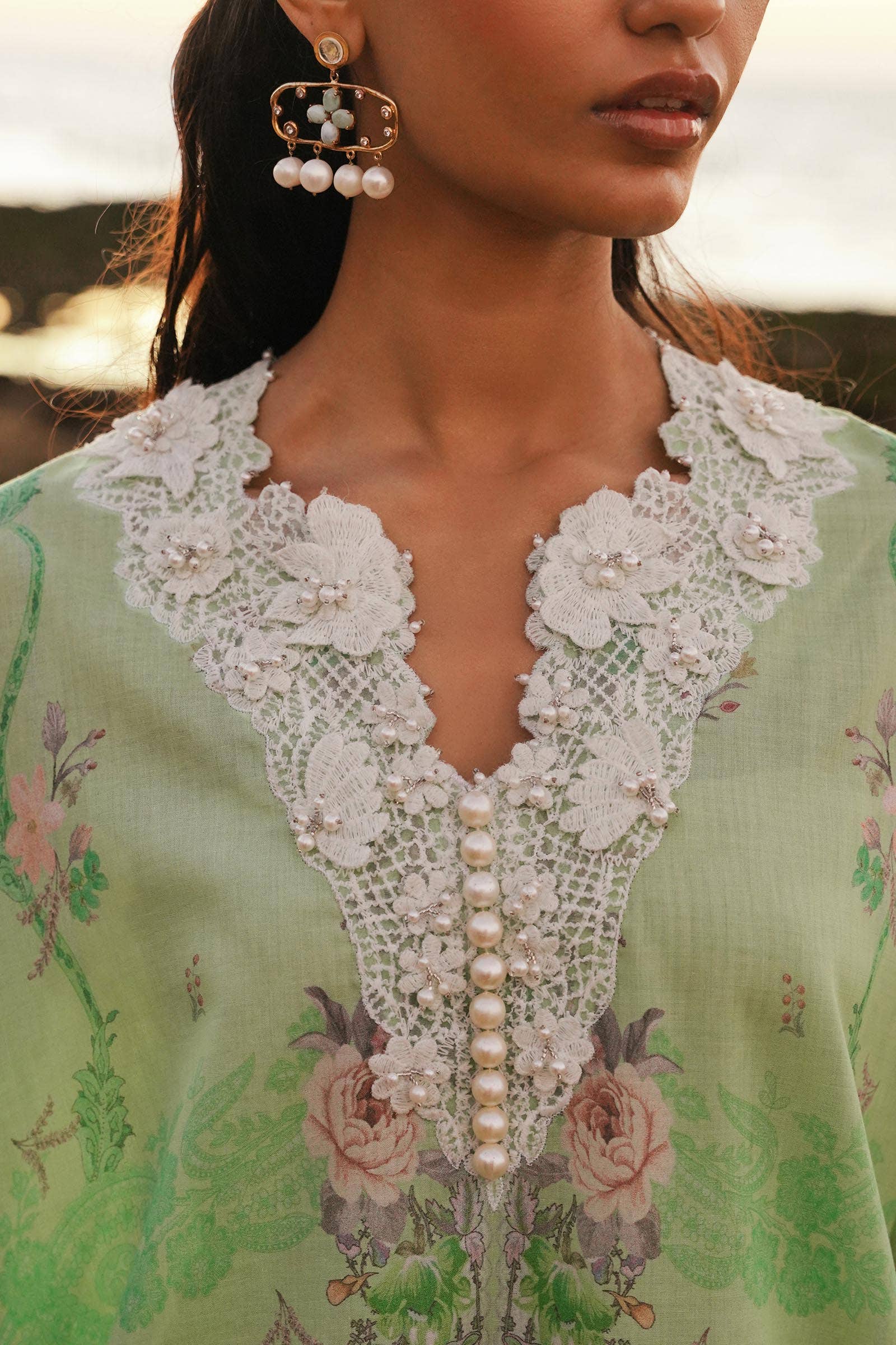 Sana Safinaz | Muzlin Spring 24 | M241-013B-CI - House Of Anaya