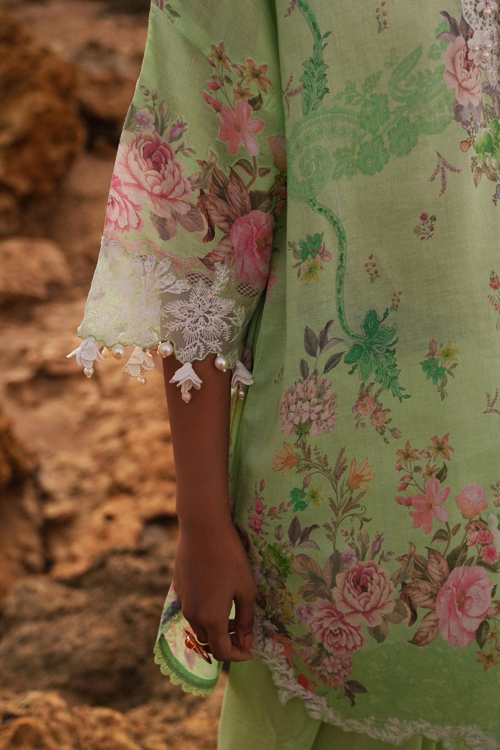 Sana Safinaz | Muzlin Spring 24 | M241-013B-CI - House Of Anaya