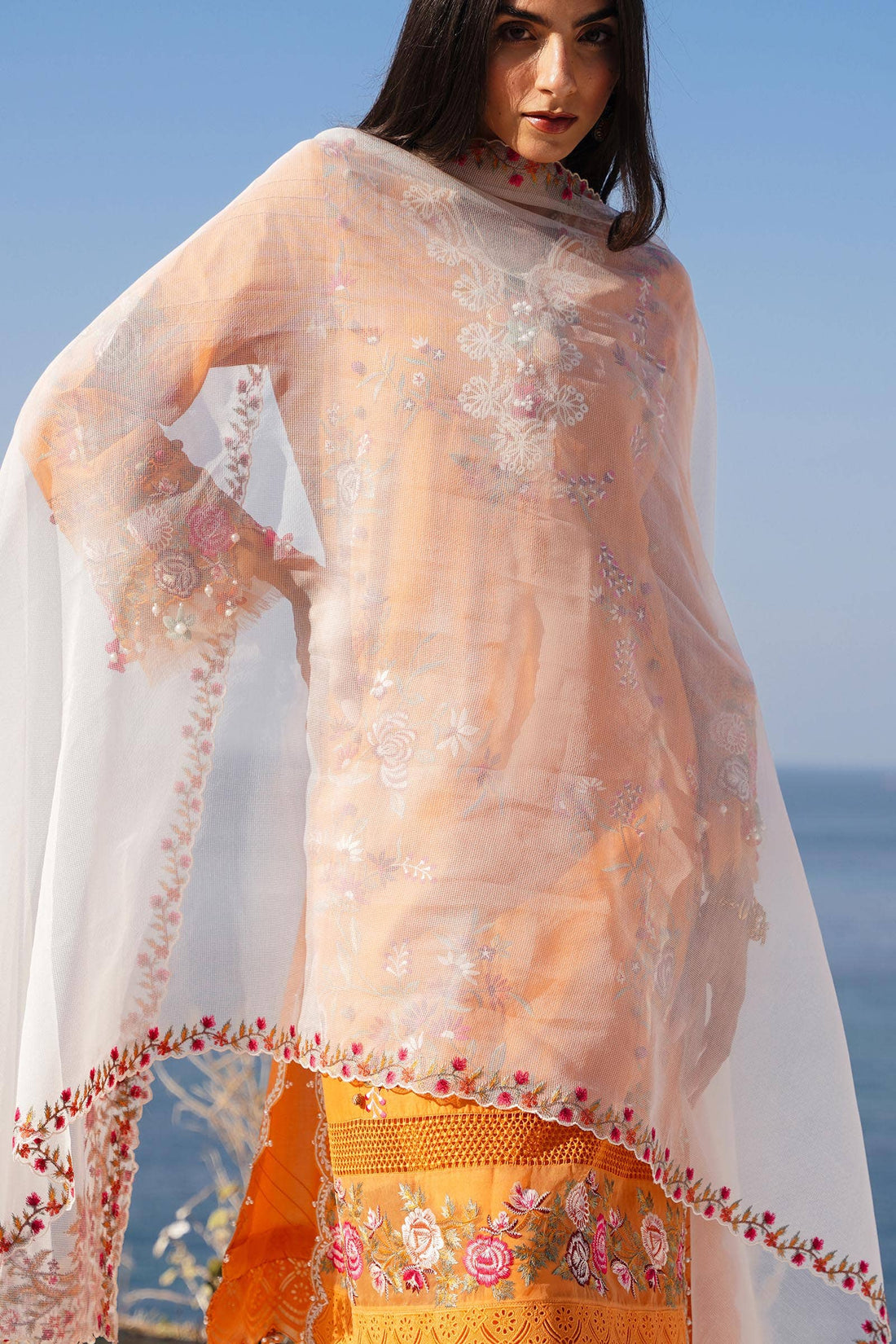 Sana Safinaz | Muzlin Spring 24 | M241-002B-CX - House Of Anaya