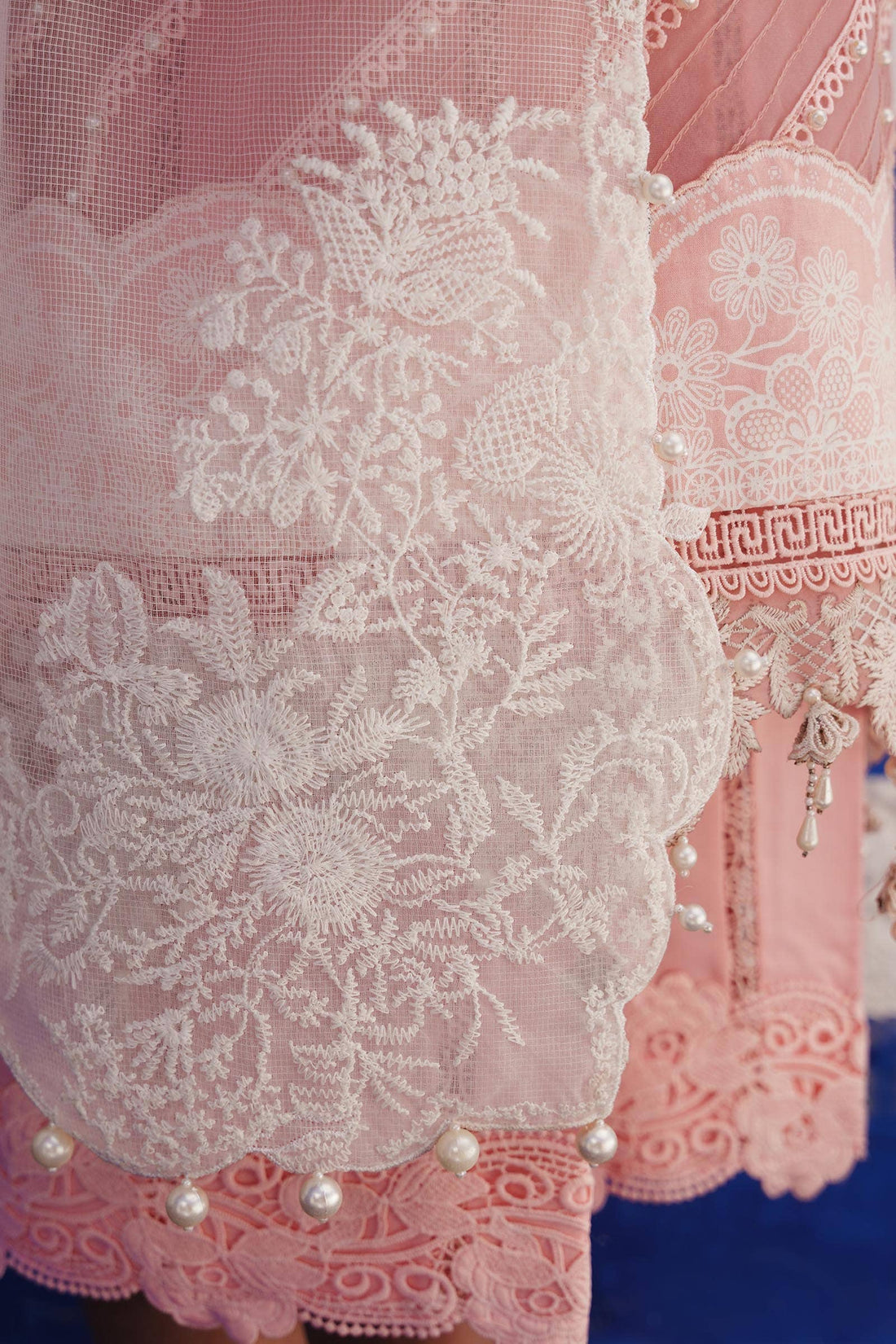 Sana Safinaz | Muzlin Spring 24 | M241-020B-CW - House Of Anaya