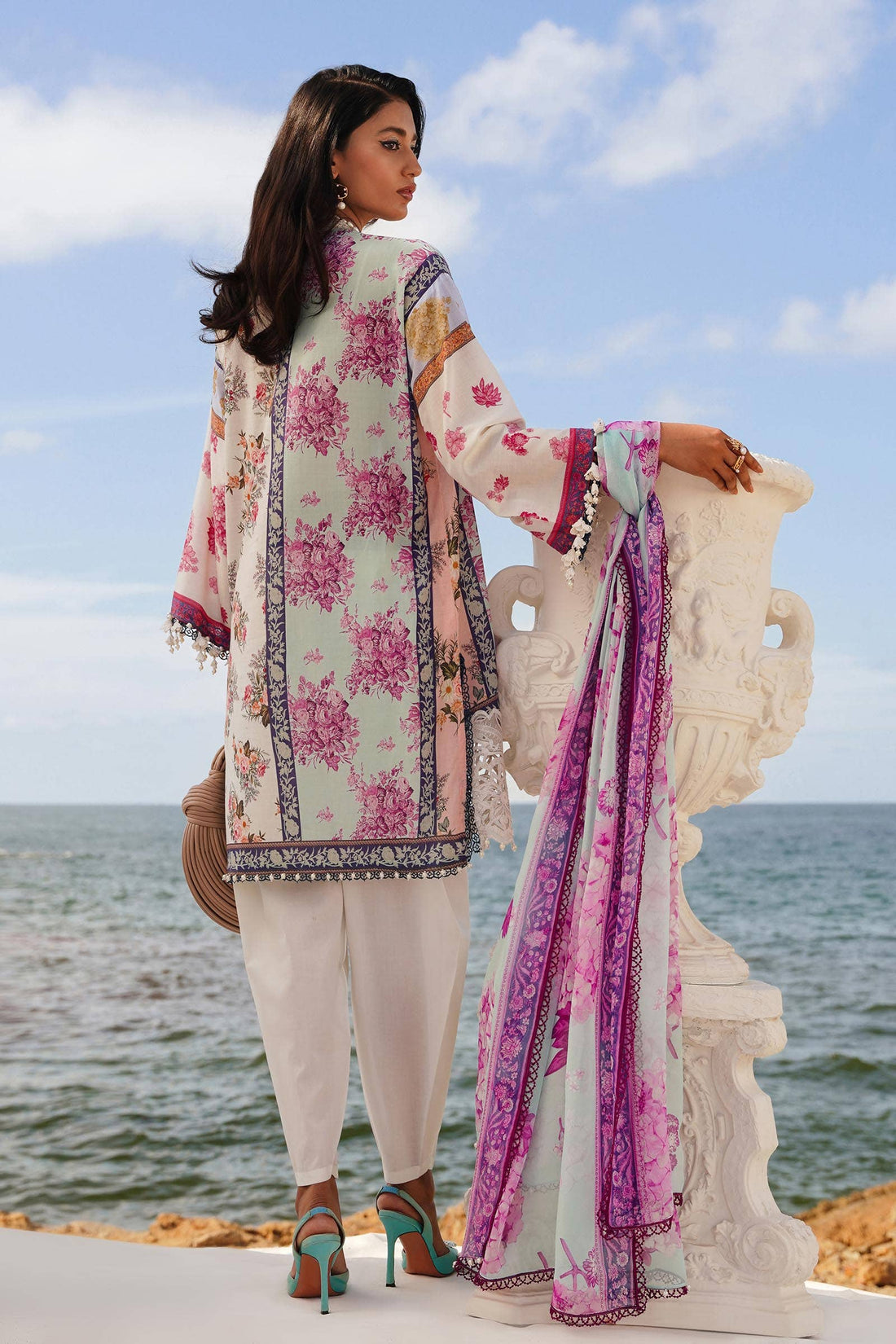 Sana Safinaz | Muzlin Spring 24 | M241-003B-CI - House Of Anaya