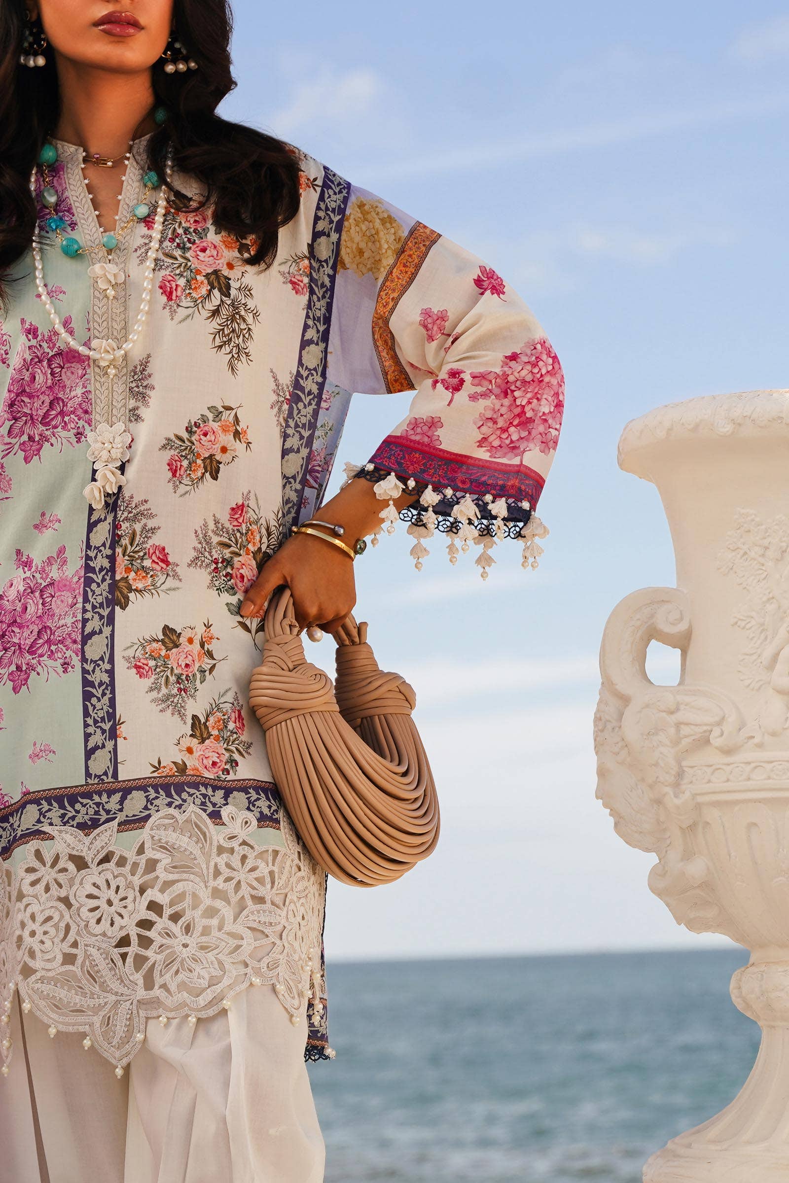 Sana Safinaz | Muzlin Spring 24 | M241-003B-CI - House Of Anaya