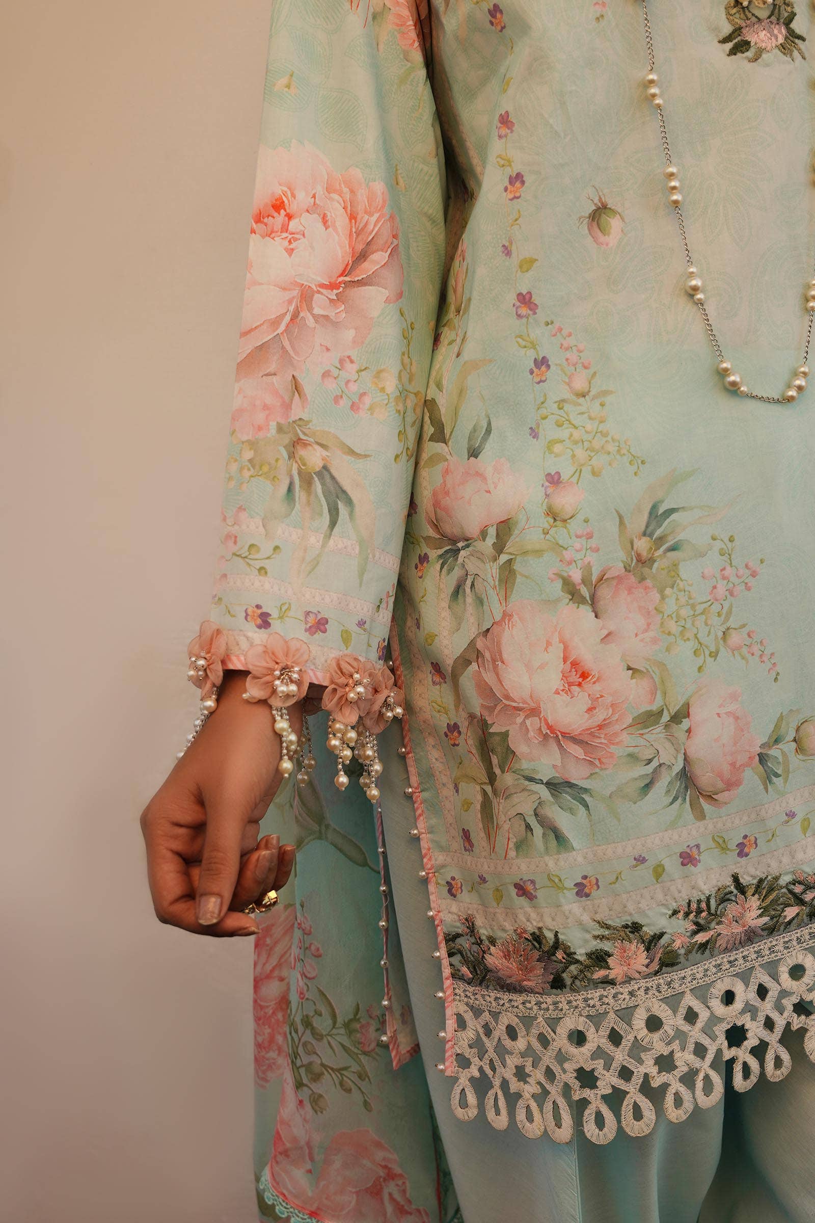 Sana Safinaz | Muzlin Spring 24 | M241-004A-CI - House Of Anaya