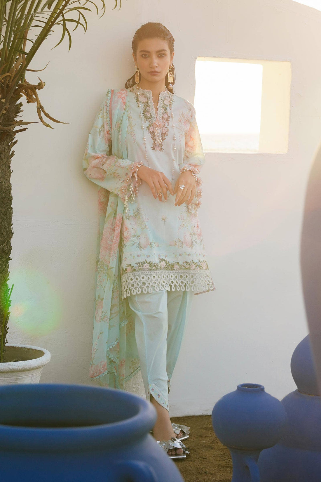 Sana Safinaz | Muzlin Spring 24 | M241-004A-CI - House Of Anaya