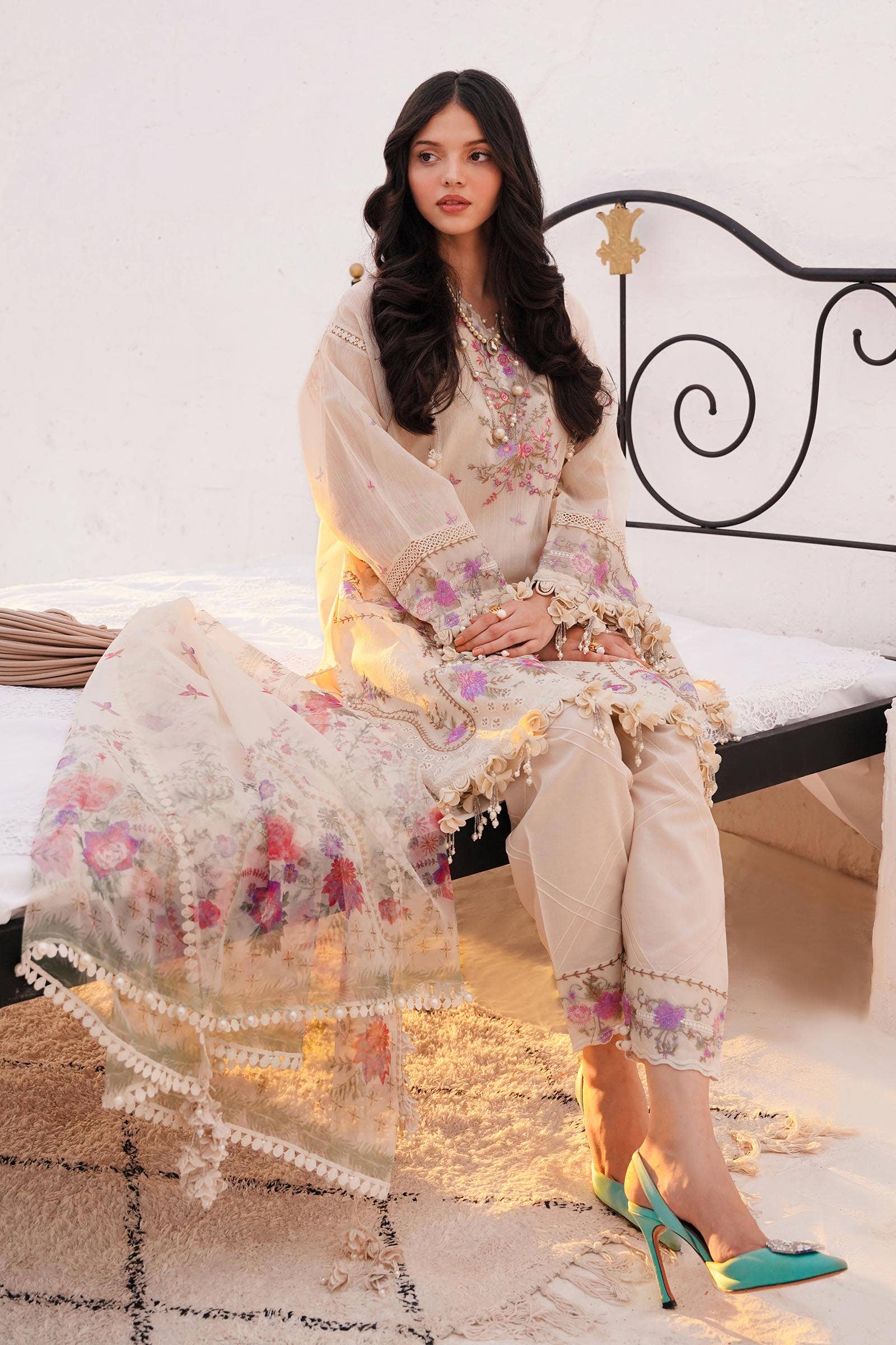 Sana Safinaz | Muzlin Spring 24 | M241-005A-CL - House Of Anaya