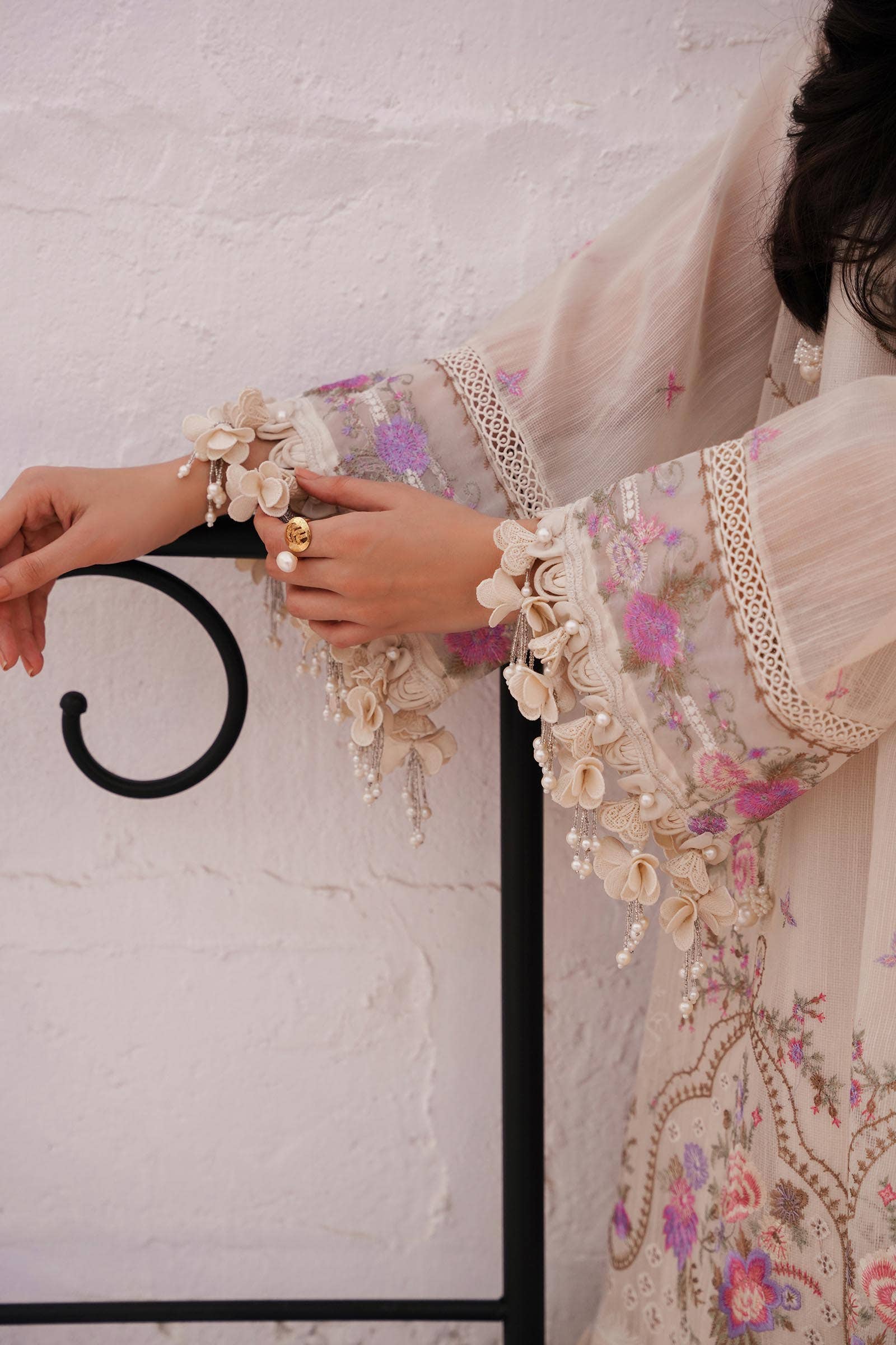 Sana Safinaz | Muzlin Spring 24 | M241-005A-CL - House Of Anaya