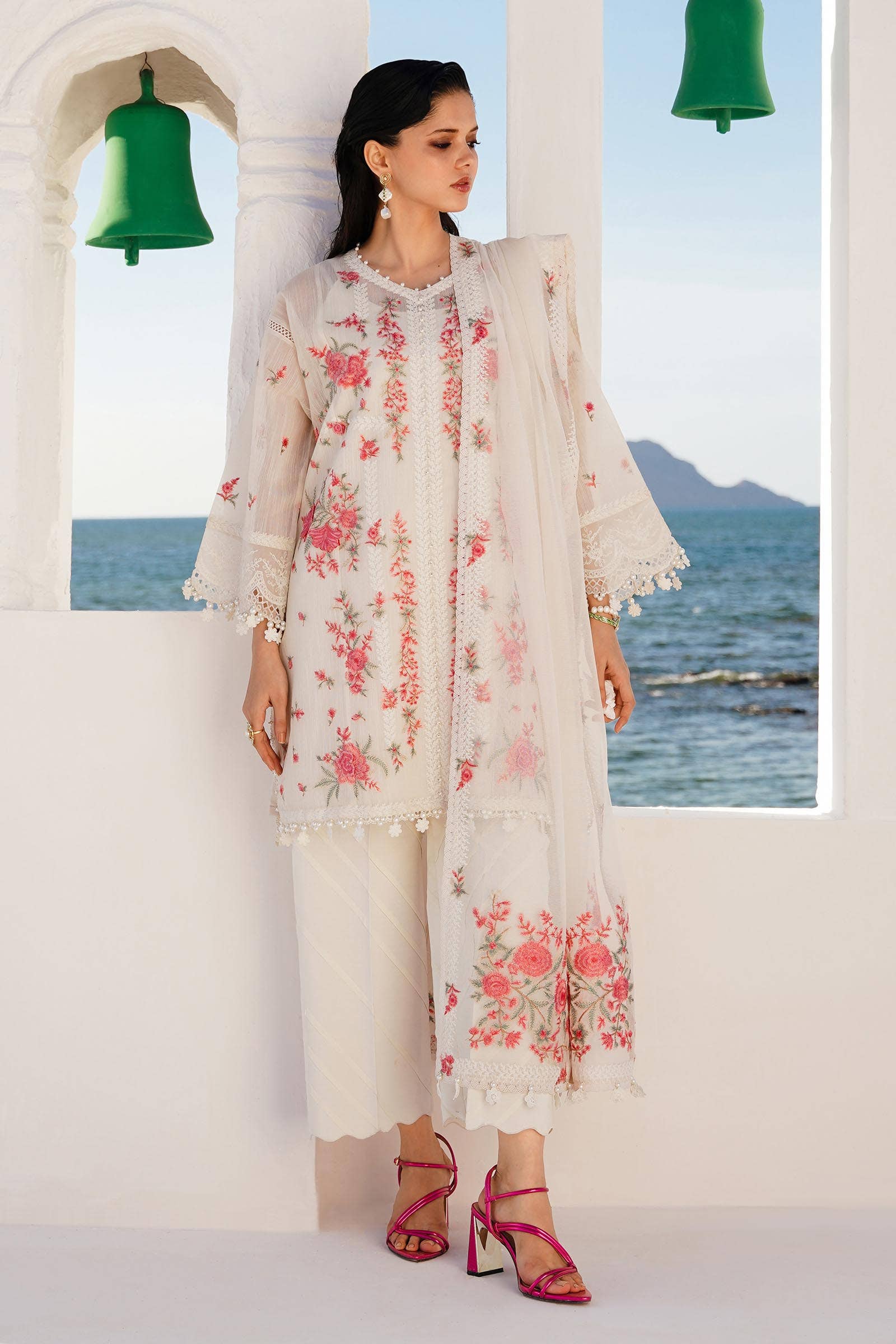 Sana Safinaz | Muzlin Spring 24 | M241-001A-CX - House Of Anaya