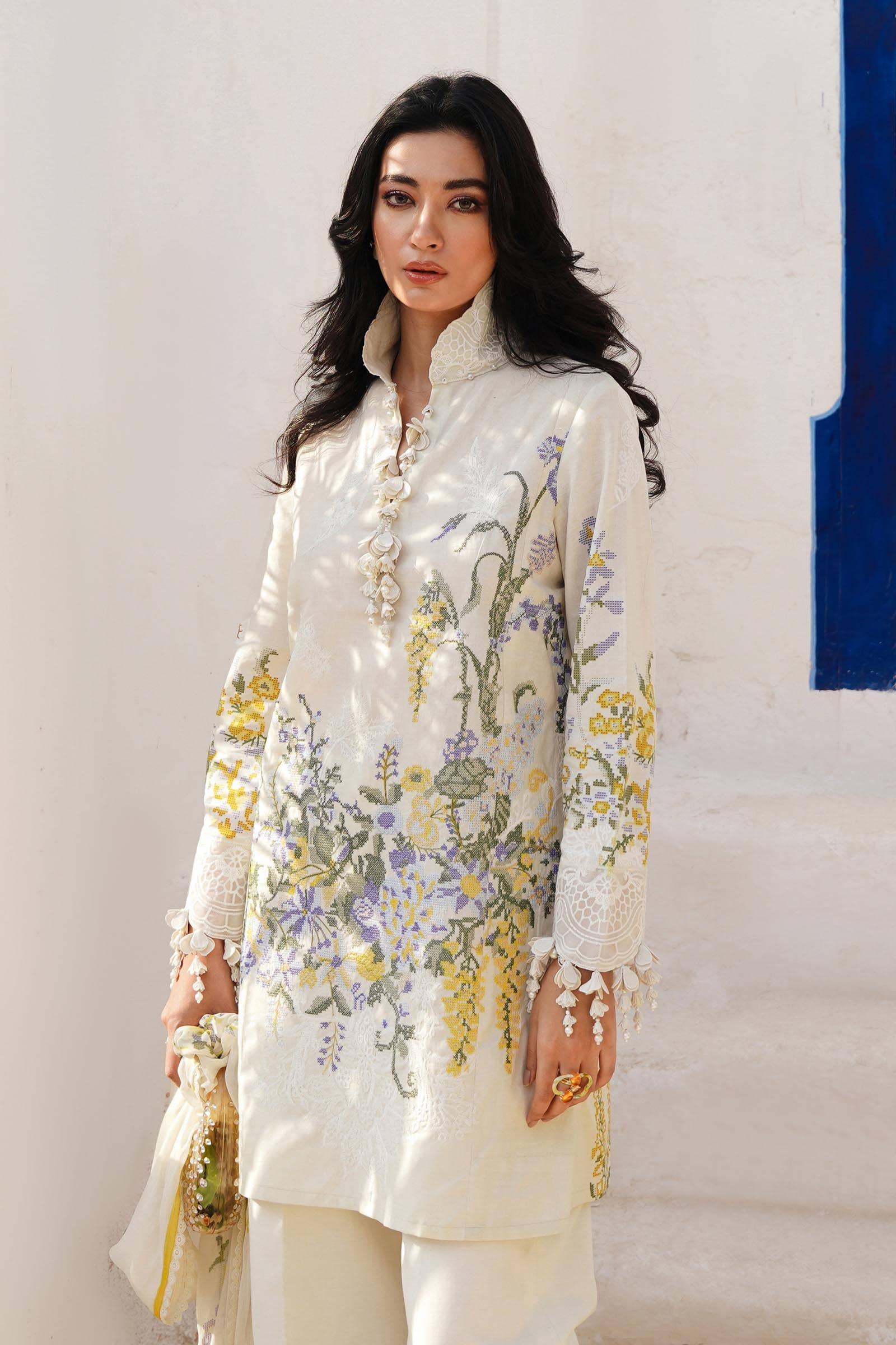 Sana Safinaz | Muzlin Spring 24 | M241-006A-CJ - House Of Anaya