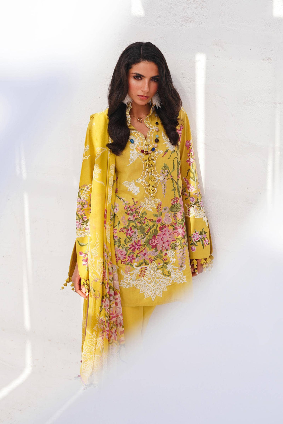 Sana Safinaz | Muzlin Spring 24 | M241-006B-CJ - House Of Anaya