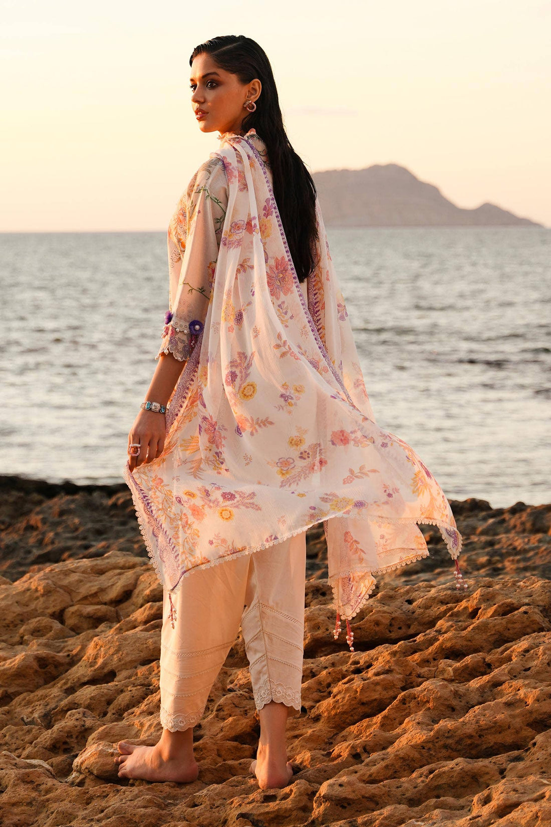Sana Safinaz | Muzlin Spring 24 | M241-008A-CI - House Of Anaya