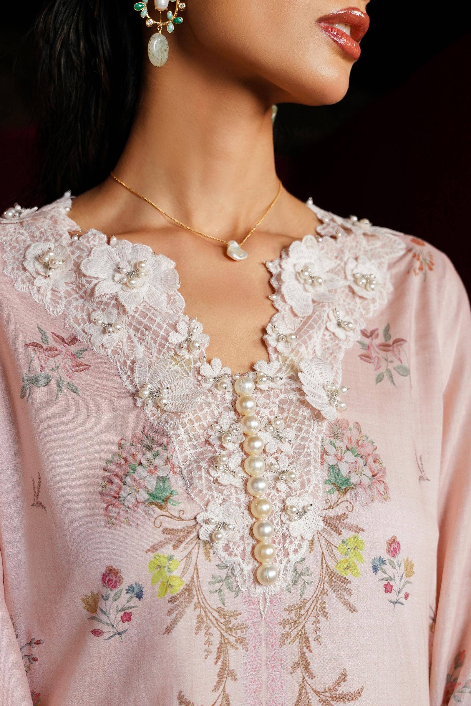 Sana Safinaz | Muzlin Spring 24 | M241-008A-CI - House Of Anaya