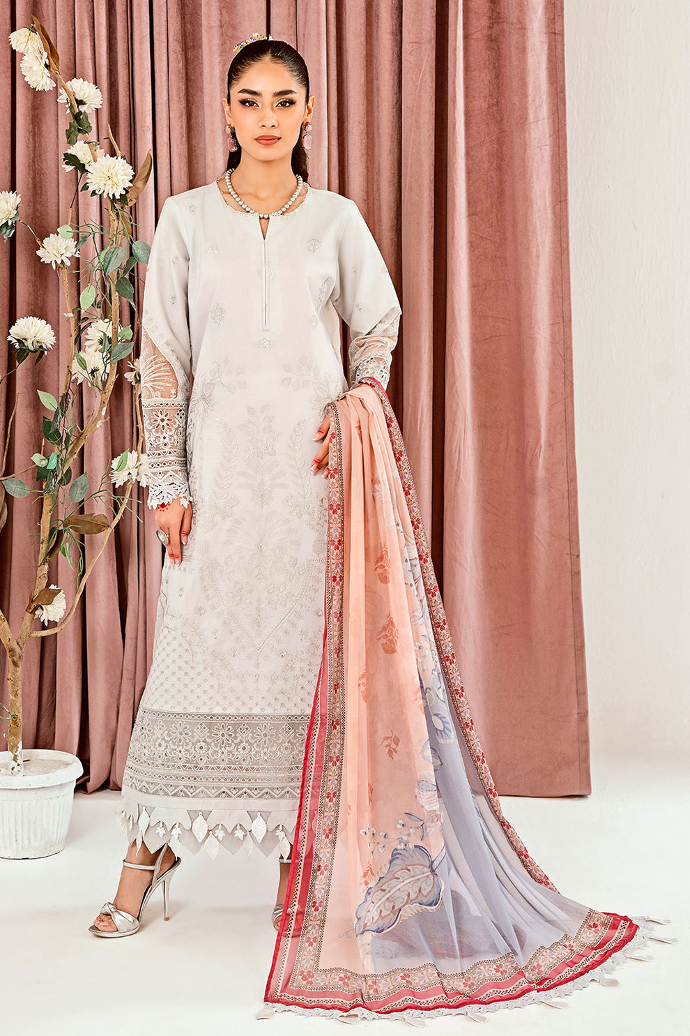 Neeshay | Zoella Lawn Collection | Luca - House Of Anaya