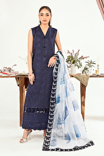 Neeshay | Zoella Lawn Collection | Elara - House Of Anaya