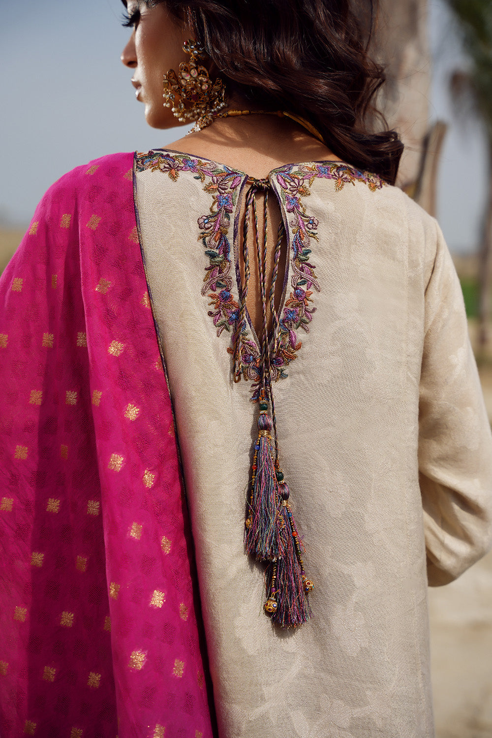 Nilofer Shahid | Verve Summer 24 | Verena (3pc)  Verve SS 24 - House of Zarish