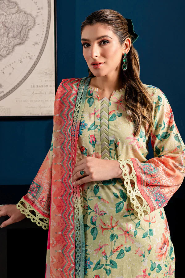 Nureh | Printed Lawn 24 | SP-97 - House Of Anaya