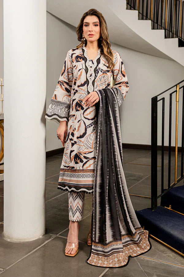 Nureh | Printed Lawn 24 | SP-93 - House Of Anaya