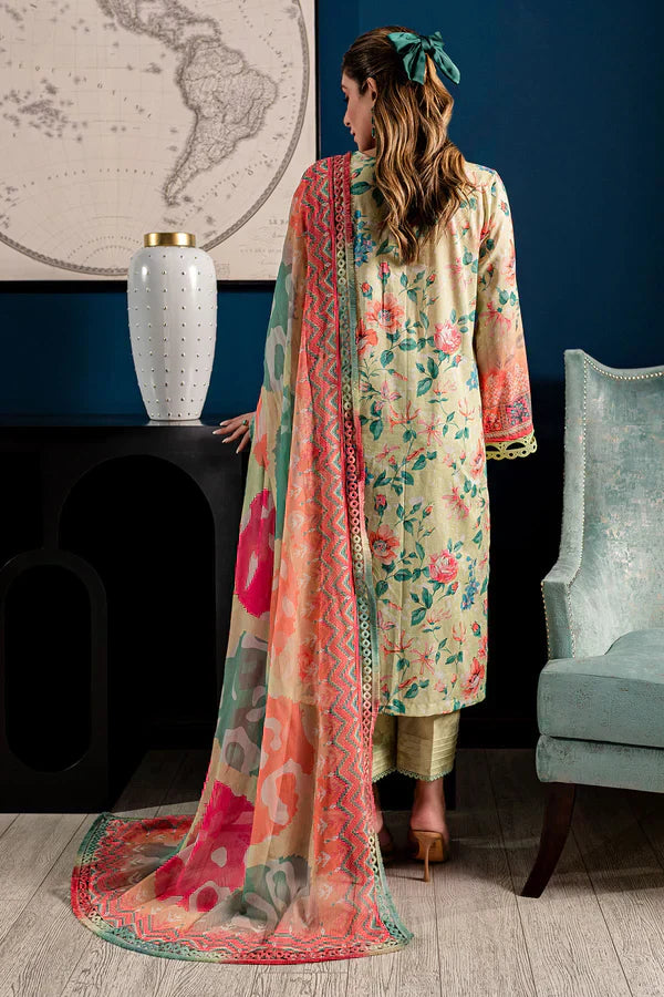 Nureh | Printed Lawn 24 | SP-97 - House Of Anaya