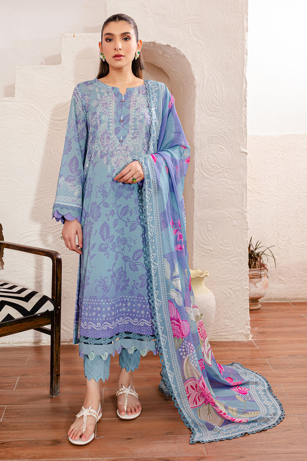 Nureh | Printed Lawn | SP-102 - House Of Anaya