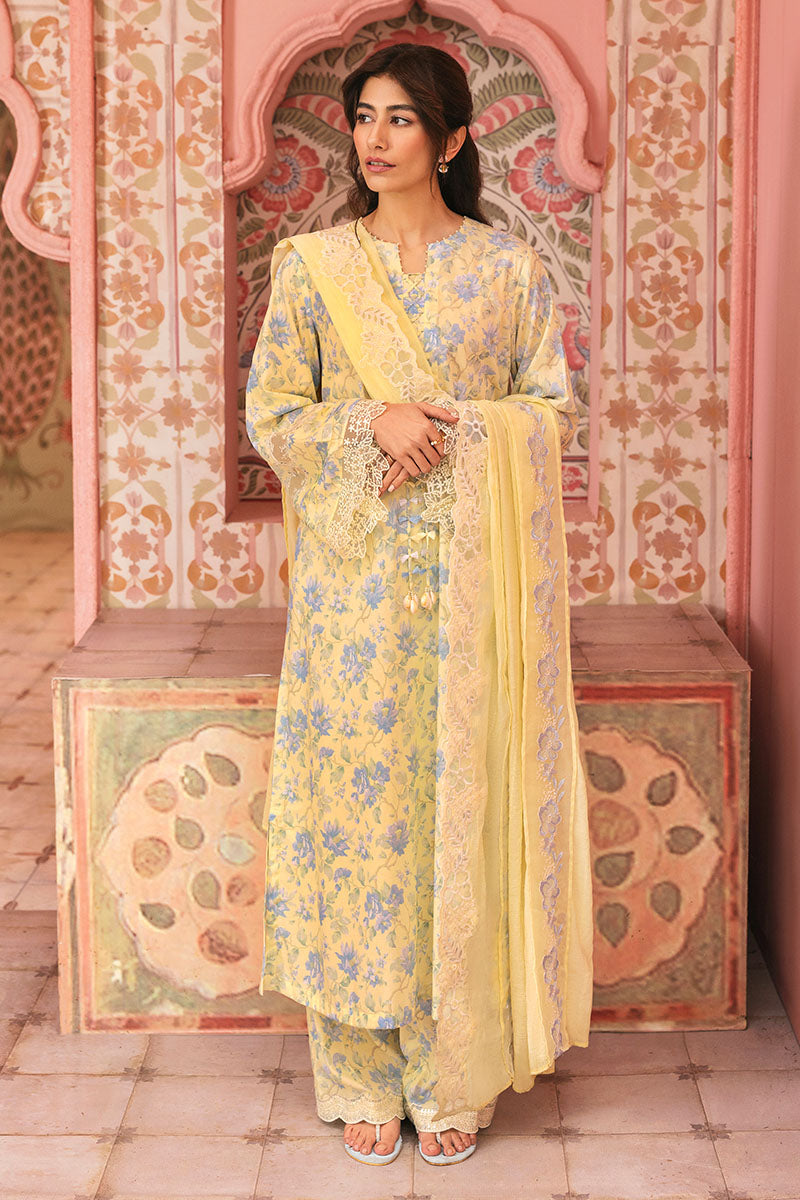 Cross Stitch | Premium Lawn 25 | SUNSHINE DREAM - House Of Zarish