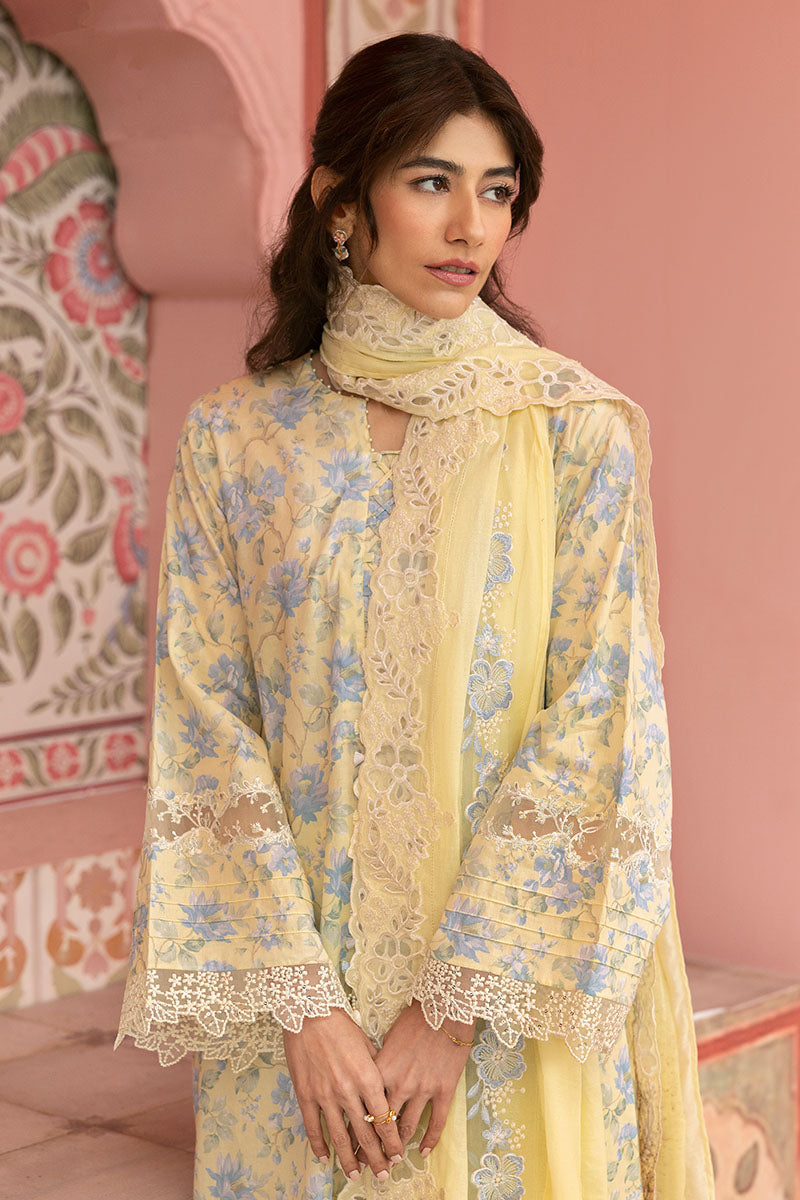 Cross Stitch | Premium Lawn 25 | SUNSHINE DREAM - House Of Anaya