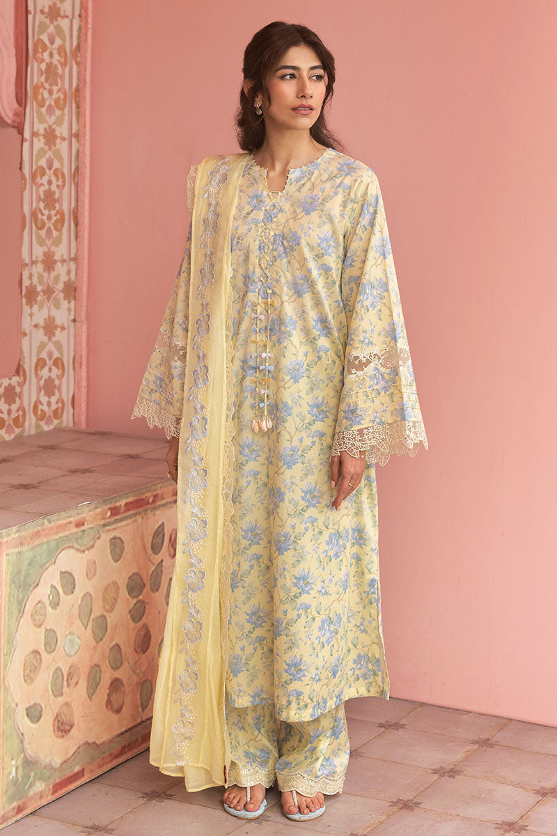 Cross Stitch | Premium Lawn 25 | SUNSHINE DREAM - House Of Zarish