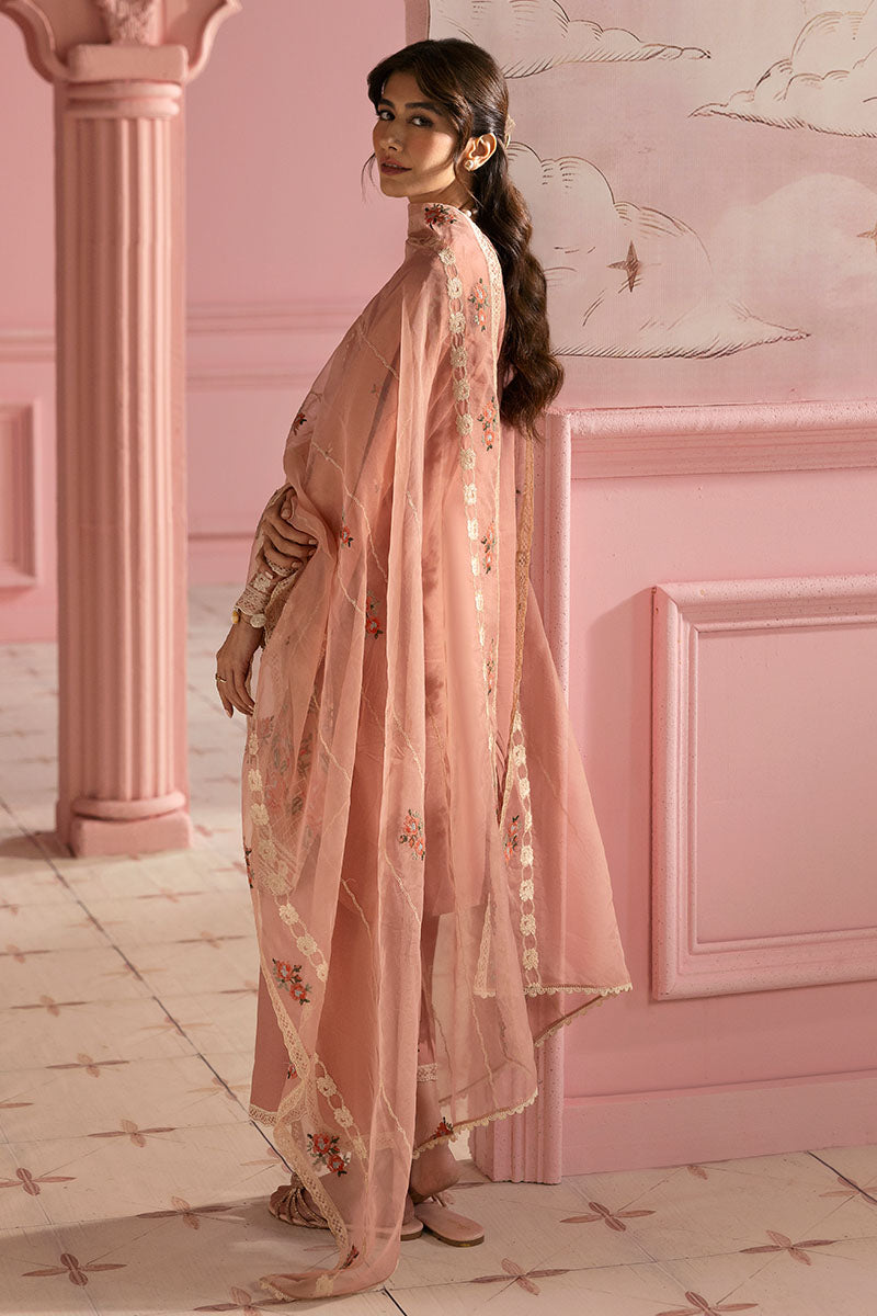 Cross Stitch | Premium Lawn 25 | ROSE QUARTZ - House Of Zarish