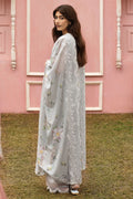 Cross Stitch | Premium Lawn 25 | Black FROST - House Of Anaya