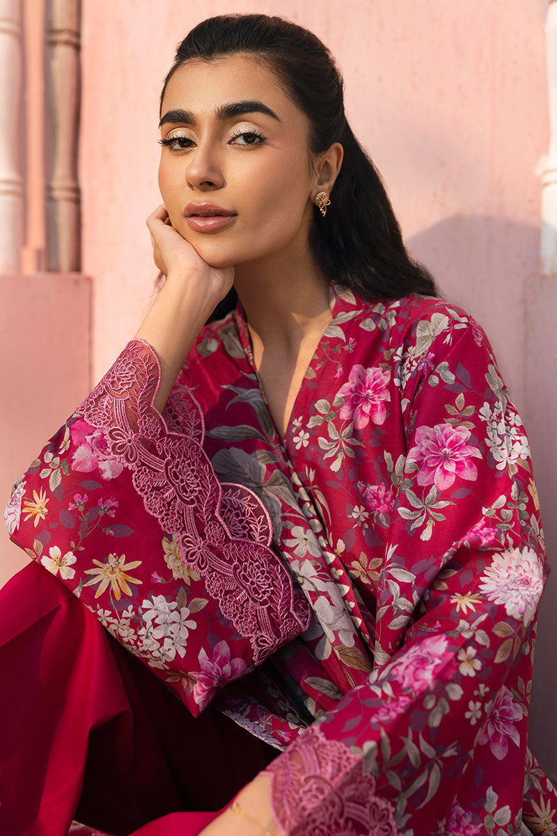 Cross Stitch | Premium Lawn 25 | WHIMSICAL ZEST - House Of Anaya