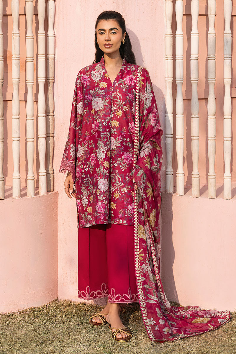 Cross Stitch | Premium Lawn 25 | WHIMSICAL ZEST - House Of Zarish