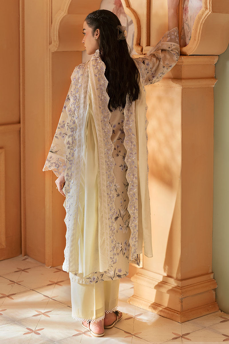 Cross Stitch | Premium Lawn 25 | OLIVE MUSE - House Of Zarish