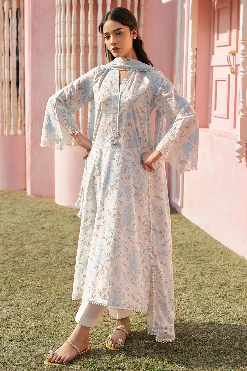 Cross Stitch | Premium Lawn 25 | MYSTIC HAZE - House Of Anaya