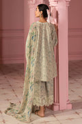 Cross Stitch | Premium Lawn 25 | SAGE GLEAM - House Of Anaya