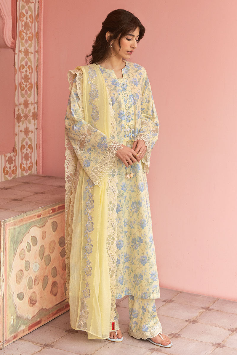 Cross Stitch | Premium Lawn 25 | SUNSHINE DREAM - House Of Zarish