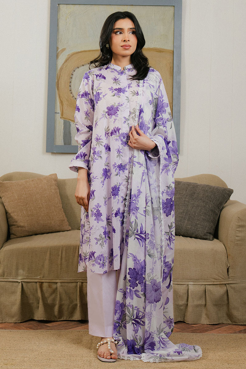 Cross Stitch | Daily Wear 25 | FLORAL ARDENT-3 PC - House Of Anaya