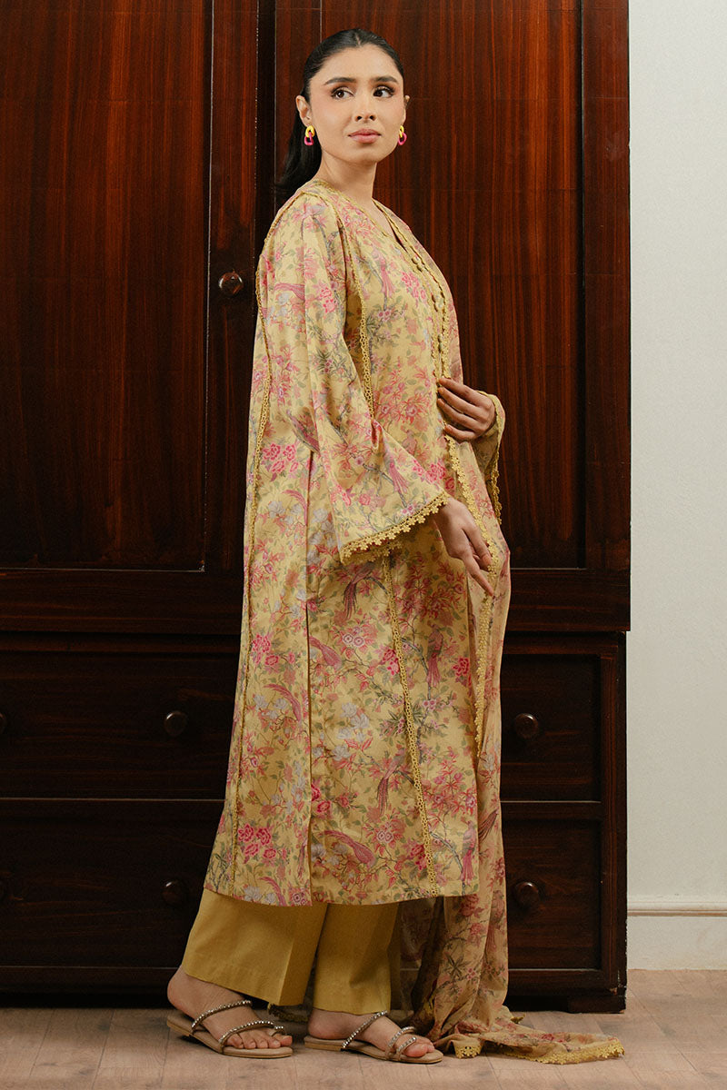 Cross Stitch | Daily Wear 25 | VERDANT GLOOM-3 PC - House Of Anaya