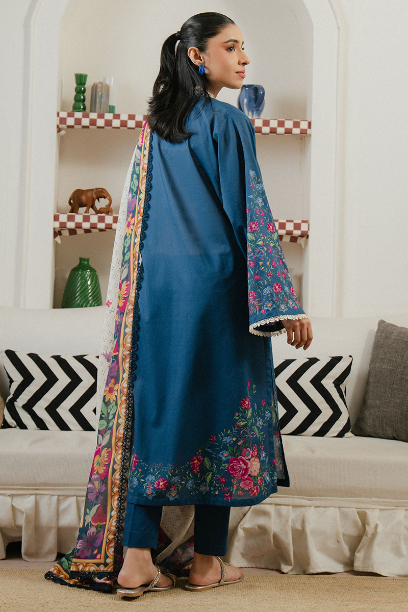 Cross Stitch | Daily Wear 25 | MIDNIGHT TIDE-3 - House Of Anaya