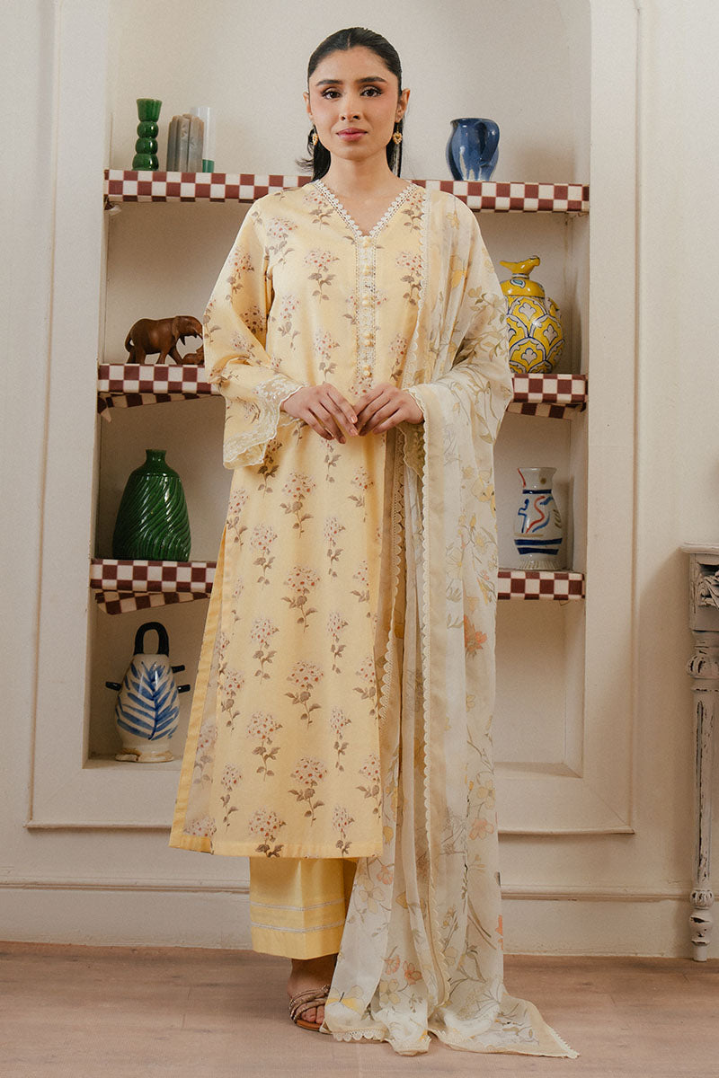 Cross Stitch | Daily Wear 25 | ORCHID IMPRESSION-3 PC - House Of Anaya