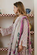 Cross Stitch | Daily Wear 25 | LILAC HORIZON-3 PC - House Of Anaya