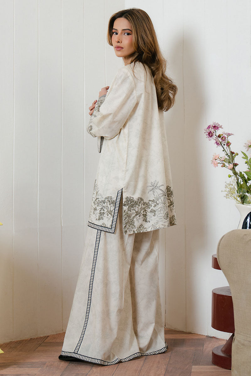 Cross Stitch | Daily Wear 25 | BISQUE TALE-2 PC - House Of Anaya